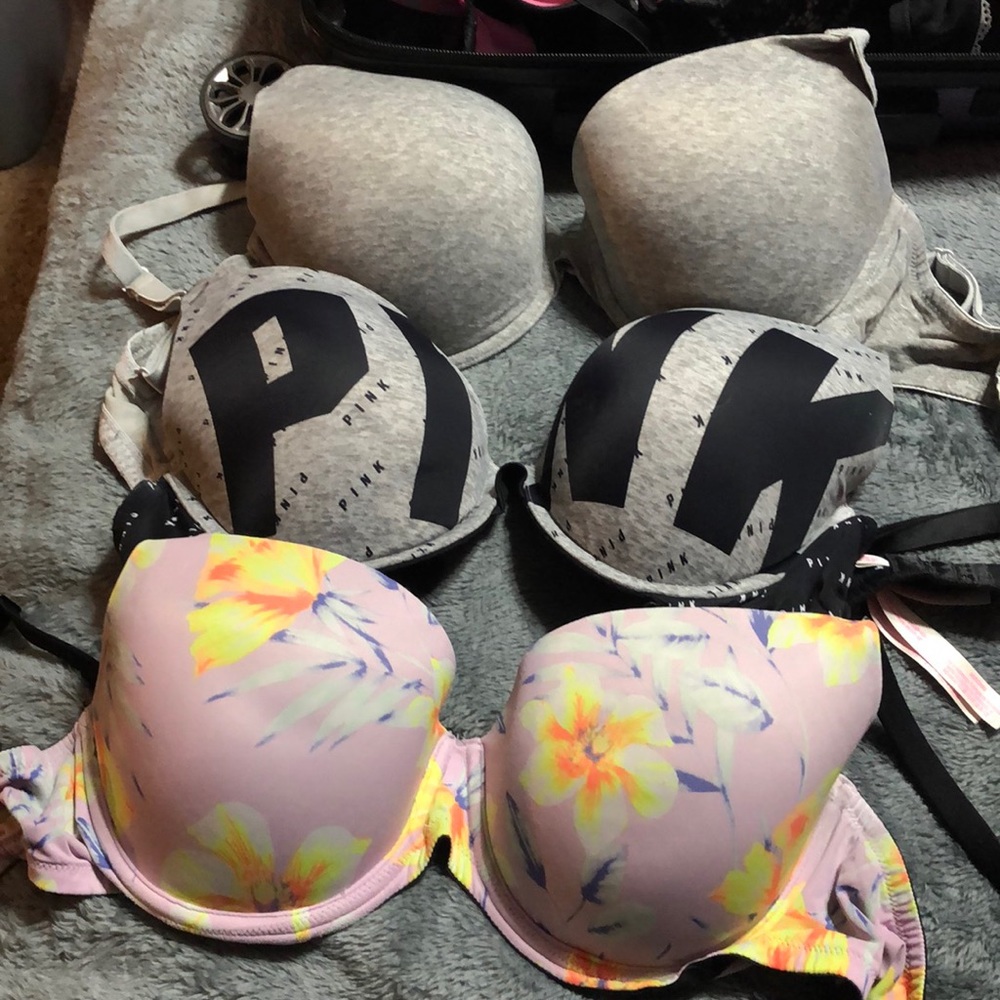 Victoria secret pink 36D padded and underwire bra